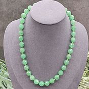 Работы для детей, handmade. Livemaster - original item Natural Green Aventurine Beads with Cut. Handmade.