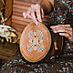 Order Round bag with  embroidery Rumpu. Juliya Vrublevskaya (vrublevsky-j). Livemaster. . Crossbody bag Фото №3