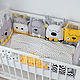 Bumpers animals for a cot. Sides for crib. Miss Judy cotton (JuliaLepa). My Livemaster. Фото №4