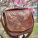 Handbag female leather. Classic Bag. schwanzchen. My Livemaster. Фото №4