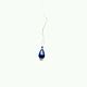 Silver lapis lazuli pendant. 925 sterling silver, Necklace, Moscow,  Фото №1