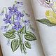 Салфетки с вышивкой Весенние цветы. Салфетки. Студия вышивки Лаванда. Ярмарка Мастеров.  Фото №6
