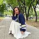Заказать Вязаный кардиган (бомбер). Knit_Rimma. Ярмарка Мастеров. . Кардиганы Фото №3