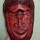 Cyclops mask interior, murals, home decoration and amulet fabulous. Interior masks. magics-cave. Online shopping on My Livemaster.  Фото №2