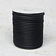 Rubber Cord 3mm Black 50cm Silicone Cord Hollow for Necklace. Cords. agraf. My Livemaster. Фото №5