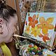 Любимые звезды в саду. Картины. Наталия Ж. Кисточка послушная губам. Интернет-магазин Ярмарка Мастеров.  Фото №2