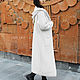 Cardigan with a hood of milk color, long. Cardigans. CUTE-KNIT by Nata Onipchenko. Online shopping on My Livemaster.  Фото №2