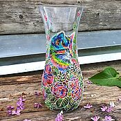Для дома и интерьера handmade. Livemaster - original item Flower vase 