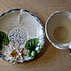 teacups: Swan lake. Single Tea Sets. Mila. My Livemaster. Фото №5