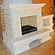 Order Tiled fireplace 'Winter'. Vesta Ceramica. Livemaster. . Fireplaces Фото №3