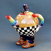 Посуда handmade. Livemaster - original item Kettles: Mr. Teapot. Handmade.
