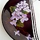 Order  interior plate ' violets'. 11-alenkina (11-Alenkina). Livemaster. . Stained glass Фото №3