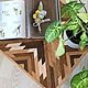 Заказать Журнальный стол из дуба в стиле панно. Lagom Home Wood. Ярмарка Мастеров. . Столы Фото №3