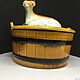 Винтаж: СТАРИННАЯ МАСЛЕНКА. КОРОВА. FOREIGN. КЕРАМИКА. Предметы интерьера винтажные. AntiqueUK. Интернет-магазин Ярмарка Мастеров.  Фото №2