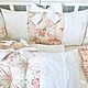 Комплект в кроватку. Бортики в кроватку. Надежда (handmade-nadel). Интернет-магазин Ярмарка Мастеров.  Фото №2