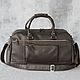 Men's leather travel bag 'Raymond' (dark brown). Travel bag. DragonBags - Men's accessories. Online shopping on My Livemaster.  Фото №2