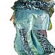 Batik Tippet felted leopard. Scarves. silkstory. My Livemaster. Фото №4