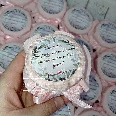 Свадебный салон ручной работы. Ярмарка Мастеров - ручная работа Бонбоньерка пудра. Handmade.