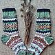 Socks tweed yarn, Socks, Zaoksky,  Фото №1