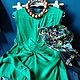 Винтаж: Блуза.Топ.Trend&style!48.Божественный смарагд! Ireland!. Топы винтажные. MixVintage. Интернет-магазин Ярмарка Мастеров.  Фото №2
