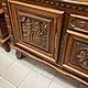 Винтаж: Старинный буфет в Бретонском стиле. Мебель винтажная. Бронзовый век (bronze-age). Ярмарка Мастеров.  Фото №4