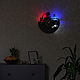 Часы с LED подсветкой из виниловой пластинки Джаз, Часы с подсветкой, Санкт-Петербург,  Фото №1