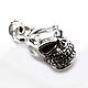 Подвеска из серебра Small Skull SJP32-03, Подвеска, Москва,  Фото №1