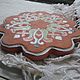 Подставка под горячее. "Колокольчики". Подставка под горячее. Ceramera Керамера. Интернет-магазин Ярмарка Мастеров.  Фото №2