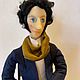 Авторская кукла «Пушкин». Портретная кукла. ekaterinanovikovaartdolls. Интернет-магазин Ярмарка Мастеров.  Фото №2