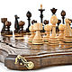 Chess backgammon carved 'Pattern' 50, Harutyunyan. Chess. H-Present more, than a gift!. Online shopping on My Livemaster.  Фото №2
