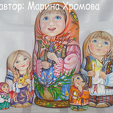 Русский стиль ручной работы. Ярмарка Мастеров - ручная работа Вербное Воскресение. Handmade.