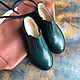 Shoes 'Beauty' black tread sole. Shoes. Hitarov (Hitarov). Online shopping on My Livemaster.  Фото №2