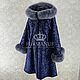 Luxurious coat made of lace velvet with fur. Coats. Olga Lavrenteva. Online shopping on My Livemaster.  Фото №2