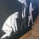 Ручная роспись стен в парикмахерской. Декор. Наталья Багданова. Ярмарка Мастеров.  Фото №4