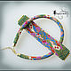 Harness bead bracelet 'Magenta' jewelry set, Jewelry Sets, Moscow,  Фото №1