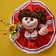 Doll Popik ( with a buttocks)-  "doll for good luck", Stuffed Toys, Cherkassy,  Фото №1
