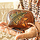 Order Handmade leather wallet 'For small change'. schwanzchen. Livemaster. . Coin boxes Фото №3