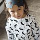 Свитшот детский "Летучие мыши,"джемпер детский. Джемперы. By_nnova for kids. Интернет-магазин Ярмарка Мастеров.  Фото №2