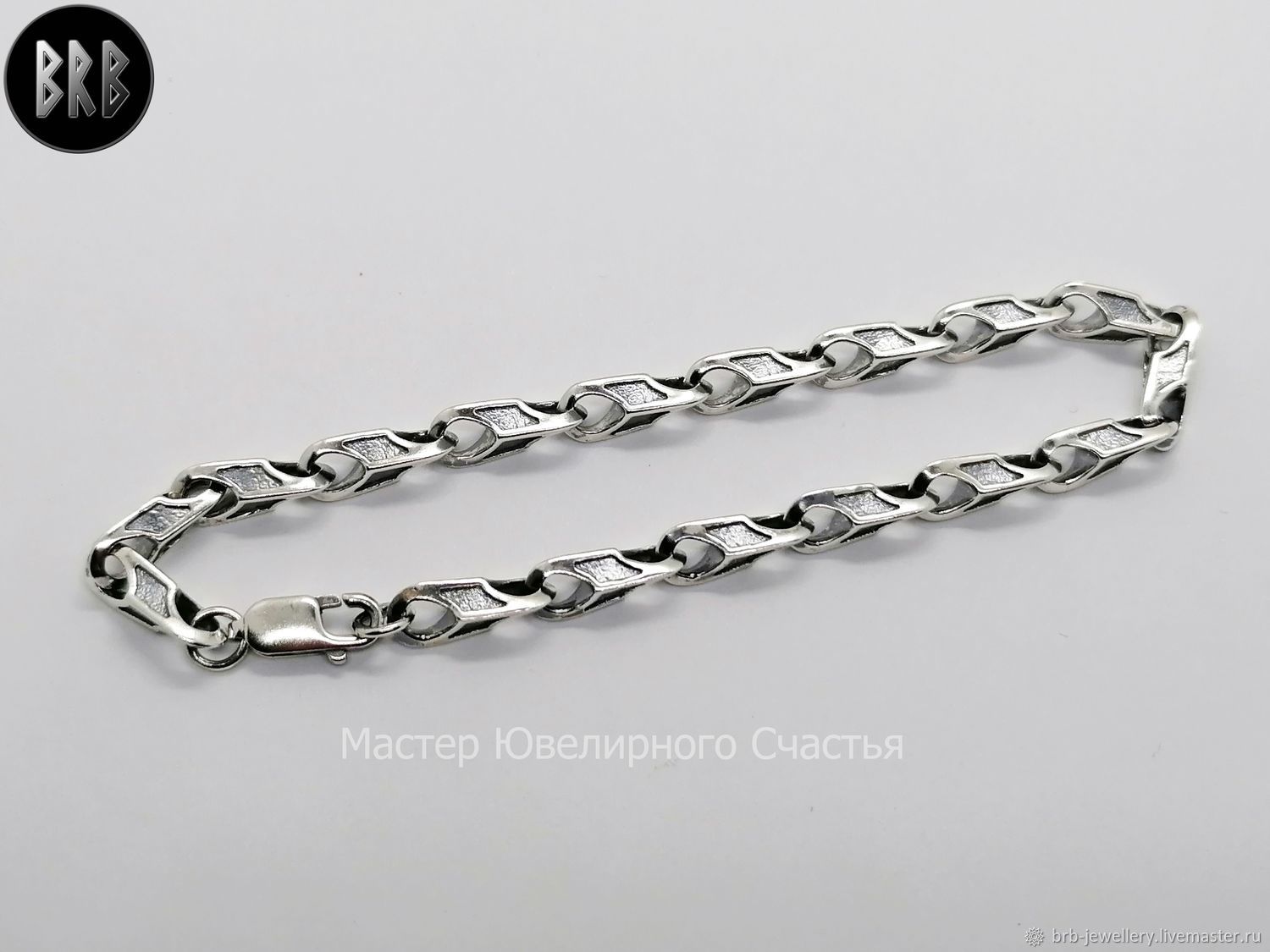 Серебряный Женский Мужской браслет "Стрела Времени", 925 пр на заказ в ...