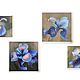Order Modular oil painting 'Iris flowers after rain', 4 parts. Artist Iuliia Kravchenko (realism-painting). Livemaster. . Pictures Фото №3