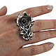 The ring on the whole finger: Daisy. All finger ring. Sergej Dementjev (desef). Online shopping on My Livemaster.  Фото №2