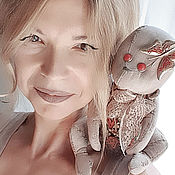 Куклы и игрушки handmade. Livemaster - original item Copy of Cozy autumn Florentine hare and hat set autumn. Handmade.