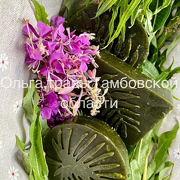 Косметика ручной работы. Ярмарка Мастеров - ручная работа Мыло Иван чай.. Handmade.