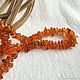 Order Beads from solid polished Baltic amber, color is Tea, 88 cm. Mark Amberstein, sale amber products. Livemaster. . Necklace Фото №3