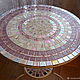Mesa de café de mosaico de 'el Resplandor'. Tables. Marjana. My Livemaster. Фото №4