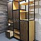 Заказать  Шкаф в стиле лофт. UrbanCraft. Ярмарка Мастеров. . Шкафы Фото №3