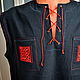 Men's linen shirt 'Viking' with embroidery. People\\\'s shirts. Kupava - ethno/boho. My Livemaster. Фото №5