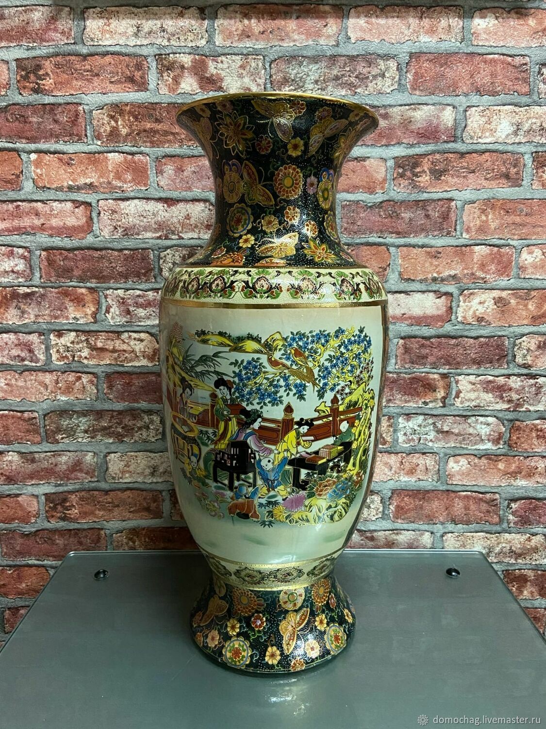 Напольная керамическая ваза, Вазы, Москва,  Фото №1