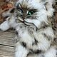 Котенок леопардовый, игрушка ручной работы. Мягкие игрушки. Svetlana Boko. Ярмарка Мастеров.  Фото №4