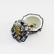 Для дома и интерьера handmade. Livemaster - original item Painted porcelain. Box 